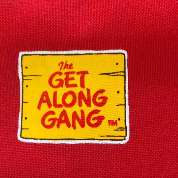 -NWT VINTAGE THE GET ALONG GANG BOOK BAG KNAPSACK BACKPACK - Picture 7 of 16